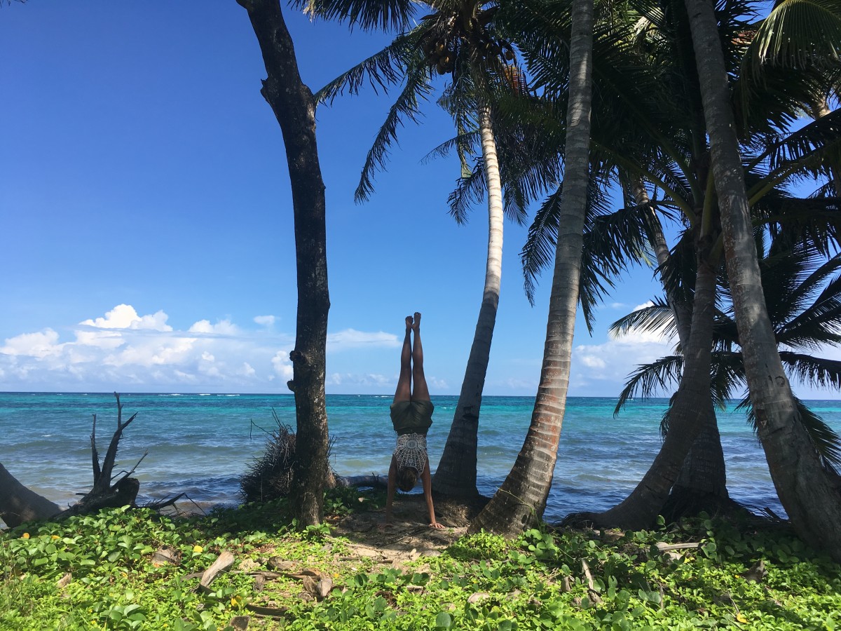 Nicaragua reisroute Little corn island