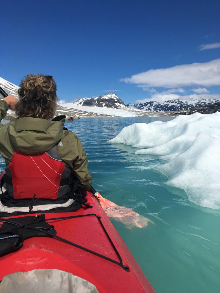 kayakken in noorwegen